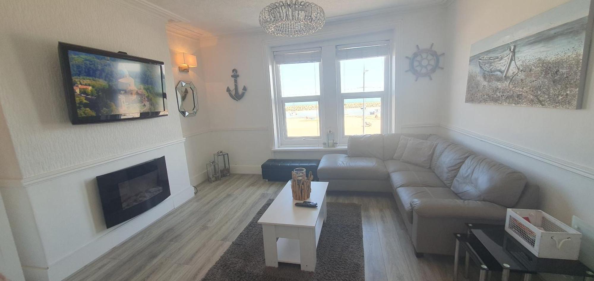 3 Harbour Views Apartamento Rhôs-on-Sea Exterior foto