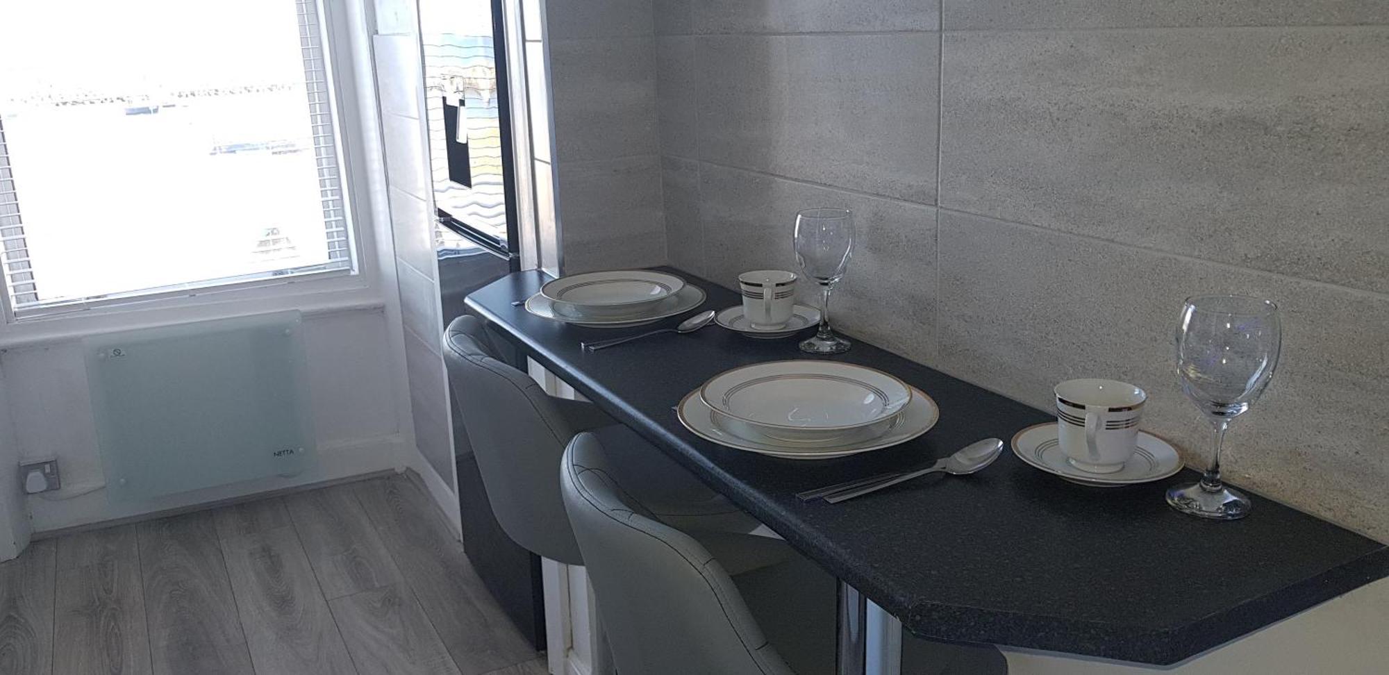 3 Harbour Views Apartamento Rhôs-on-Sea Exterior foto